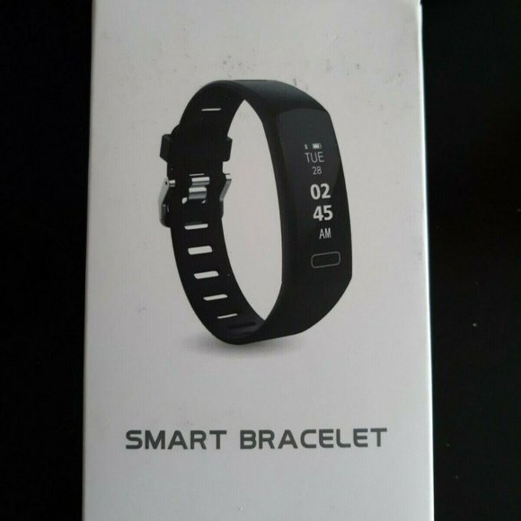 FITCOMM IP67 Fitness Tracker Watch with Sleep Monitor + Replacement Band - Boxed - Picture 1 of 10
